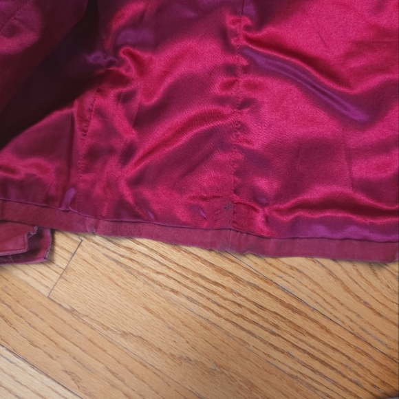 Guillaume Red Suede Jacket - Picture 6 of 8